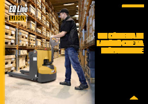 Transpalete cu operator pedestru Caterpillar NPP18QL