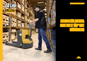 Transpalete cu operator pedestru Caterpillar NPP18QL