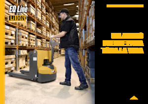 Transpalete cu operator pedestru Caterpillar NPP20QL