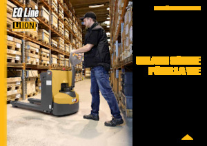Transpalete cu operator pedestru Caterpillar NPP20QL
