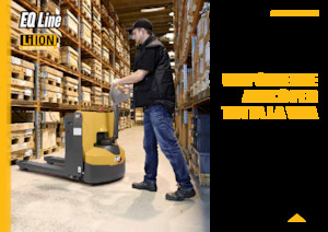 Transpalete cu operator pedestru Caterpillar NPP20QL