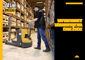 Transpalete cu operator pedestru Caterpillar NPP20QL