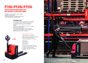 Transpalete cu operator pedestru Noblelift PT16L