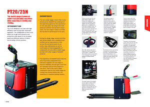 Transpalete cu operator pedestru Noblelift PT20N