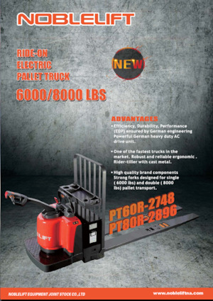 Transpalete cu operator pedestru Noblelift PT80R