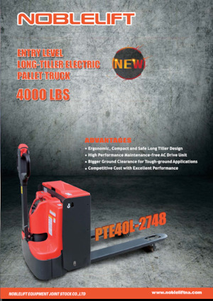 Transpalete cu operator pedestru Noblelift PTE40L