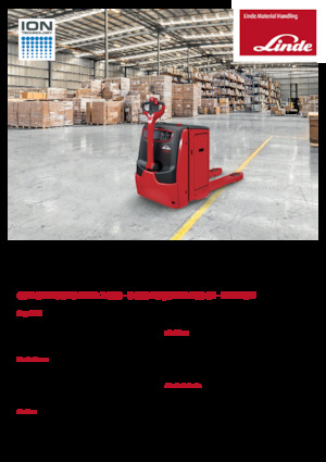 Transpalete cu operator pedestru Linde T25