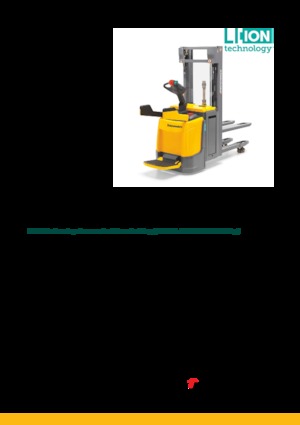 Stackere (transpaleți) cu operare la mare înălțime Jungheinrich ERC 212z