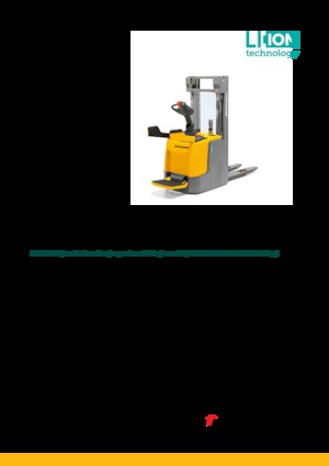 Stackere (transpaleți) cu operare la mare înălțime Jungheinrich ERC 214 