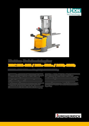 Stackere (transpaleți) cu operare la mare înălțime Jungheinrich ERC 214 