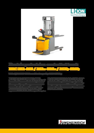 Stackere (transpaleți) cu operare la mare înălțime Jungheinrich ERC 214 