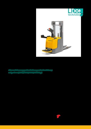 Stackere (transpaleți) cu operare la mare înălțime Jungheinrich ERC 214 