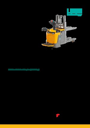 Stackere (transpaleți) cu operare la mare înălțime Jungheinrich ERD 120