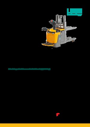 Stackere (transpaleți) cu operare la mare înălțime Jungheinrich ERD 120