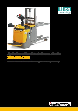 Stackere (transpaleți) cu operare la mare înălțime Jungheinrich ERD 120