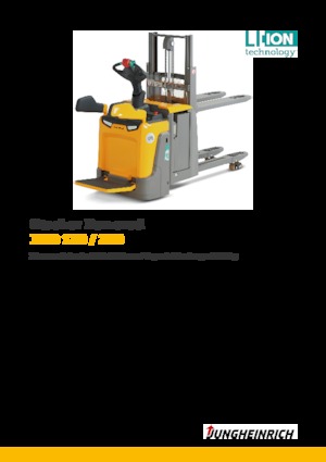 Stackere (transpaleți) cu operare la mare înălțime Jungheinrich ERD 120