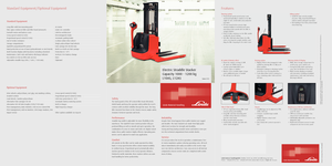 Stackere (transpaleți) mobile Linde L 12 AS 2924 S