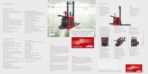 Stackere (transpaleți) mobile Linde L14AP