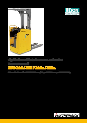 Stackere (transpaleți) cu operare la mică înălțime Jungheinrich ESC 214