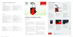 Stackere (transpaleți) mobile Linde D12R