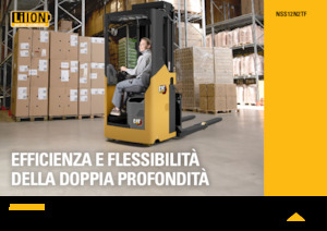 Stackere (transpaleți) cu operare la mică înălțime Caterpillar NSS12N2TF