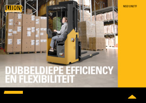 Stackere (transpaleți) cu operare la mică înălțime Caterpillar NSS12N2TF