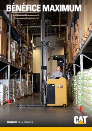 Stackere (transpaleți) cu operare la mică înălțime Caterpillar NSS20N2S