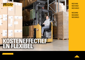 Stackere (transpaleți) cu operare la mică înălțime Caterpillar NSS20N2S