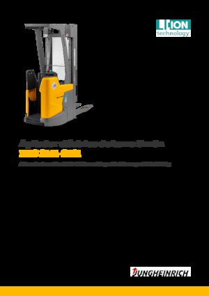 Stackere (transpaleți) cu operare la mare înălțime Jungheinrich ERC 214i