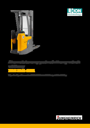 Stackere (transpaleți) cu operare la mare înălțime Jungheinrich ERC 214i