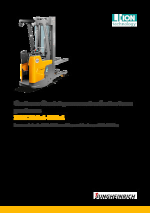 Stackere (transpaleți) cu operare la mare înălțime Jungheinrich ERC 214zi