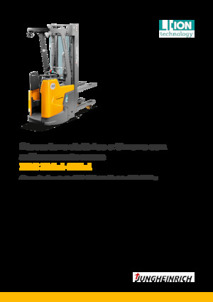 Stackere (transpaleți) cu operare la mare înălțime Jungheinrich ERC 214zi