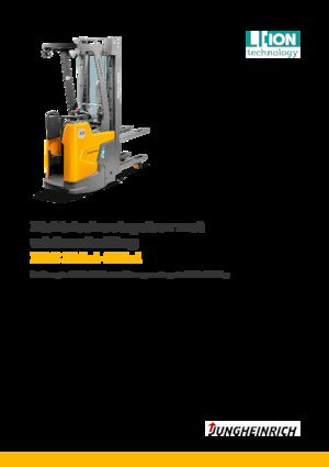 Stackere (transpaleți) cu operare la mare înălțime Jungheinrich ERC 214zi