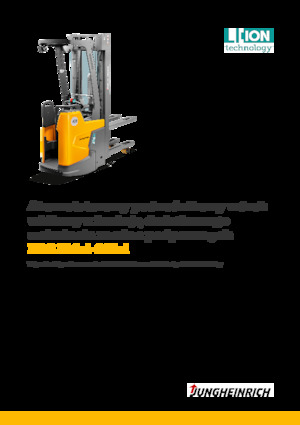 Stackere (transpaleți) cu operare la mare înălțime Jungheinrich ERC 214zi