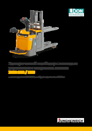 Stackere (transpaleți) cu operare la mare înălțime Jungheinrich ERD 120