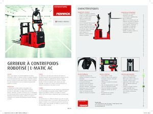 Stackere (transpaleți) cu operare la mare înălțime Linde L-MATIC AC