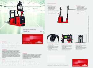 Stackere (transpaleți) cu operare la mare înălțime Linde L-MATIC AC