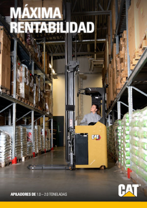 Stackere (transpaleți) cu operare la mare înălțime Caterpillar NSR20N2S