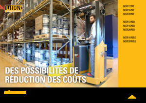 Stackere (transpaleți) cu operare la mare înălțime Caterpillar NSR20N2S