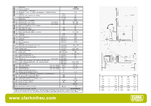 Transpaleți cu platformă, cu operare la mare înălțime Clark CPS 15 P
