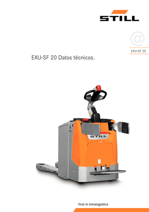 Transpalete cu operator pedestru Still EXU-SF 20