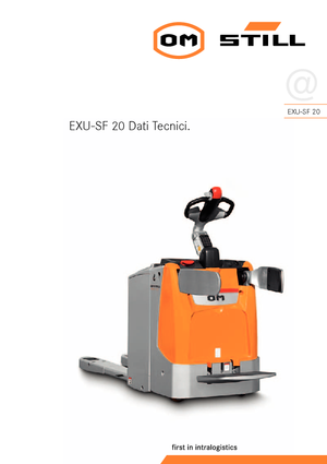 Transpalete cu operator pedestru Still EXU-SF 20