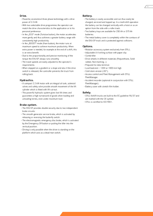 Transpalete cu operator pedestru Still EXU-SF 20