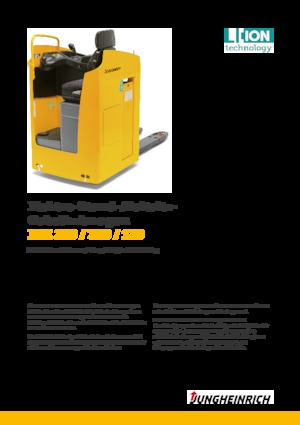 Transpaleți cu platforma, cu operare la mică înălțime Jungheinrich ESE 220