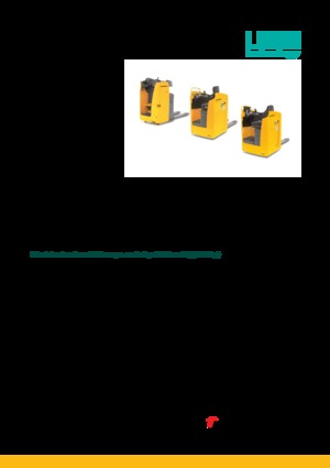 Transpaleți cu platforma, cu operare la mică înălțime Jungheinrich ESE 120