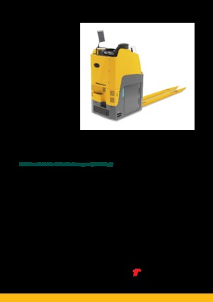 Transpaleți cu platforma, cu operare la mică înălțime Jungheinrich ESE 533