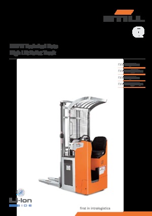 Transpaleți cu platforma, cu operare la mică înălțime Still FXV 16