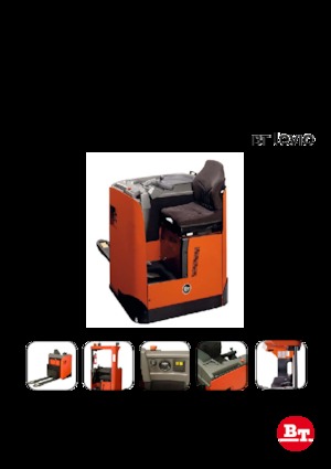 Transpaleți cu platforma, cu operare la mică înălțime BT LRE 200 