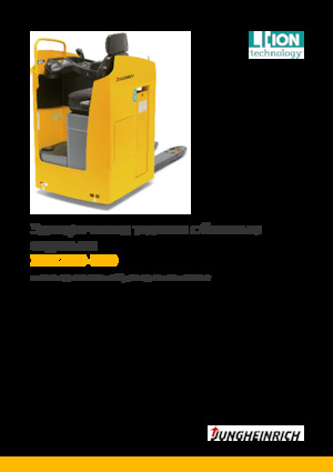 Transpaleți cu platforma, cu operare la mică înălțime Jungheinrich ESE 220