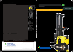 Stivuitoare electrice cu catarg retractabil Hyundai 23 BRP-9